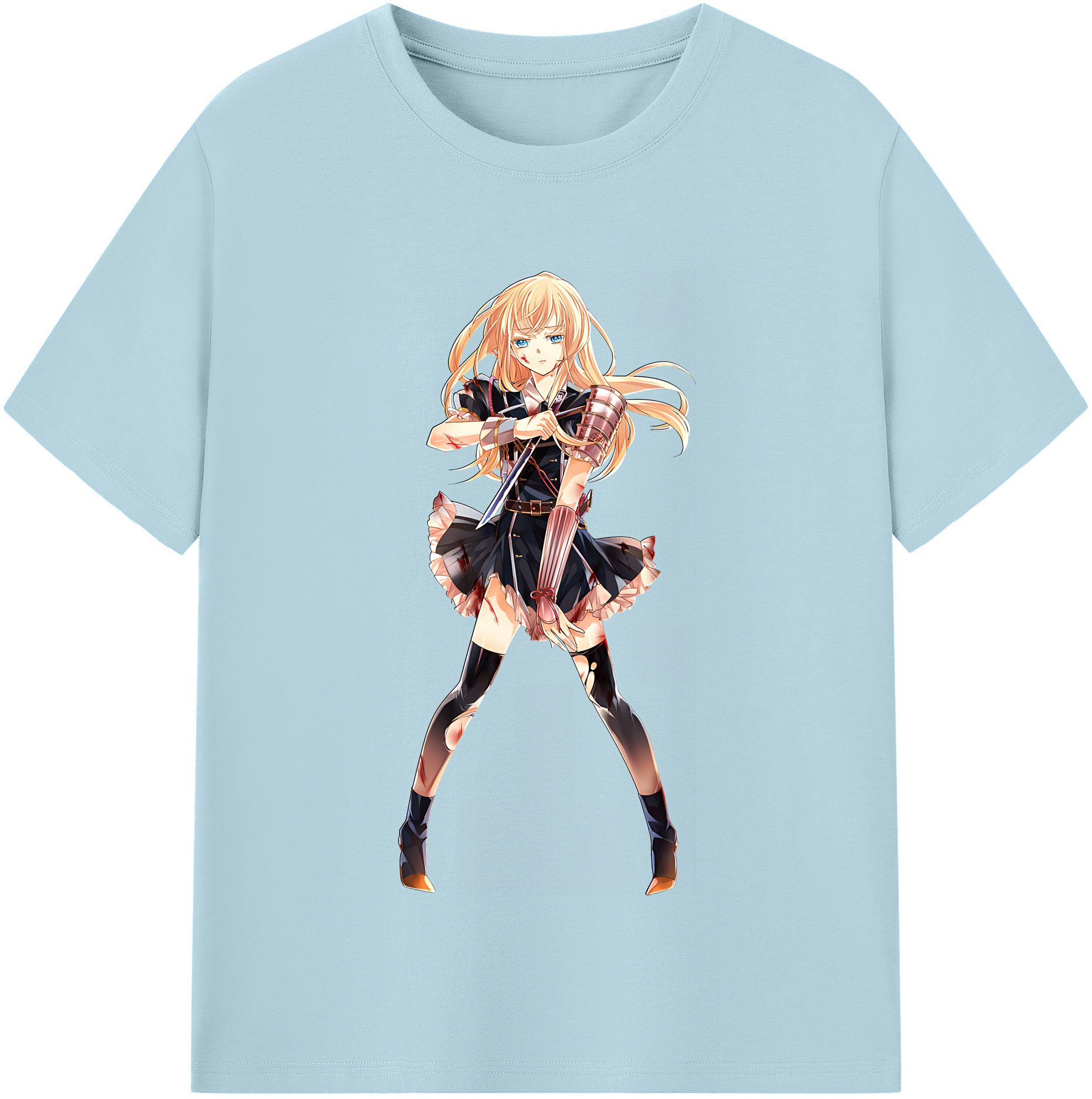 （画像用） 刀剣乱舞 Touken Ranbu 綿100％半袖Tシャツ（フロントプリント）